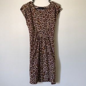 Cheetah print dress